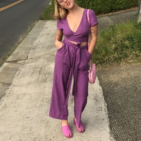 Urban Outfitters Pants - Linen Jumpsuit
